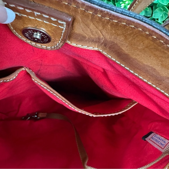 DOONEY & BOURKE - Black Pebbled Leather Hanna Bag - Picture 14 of 16